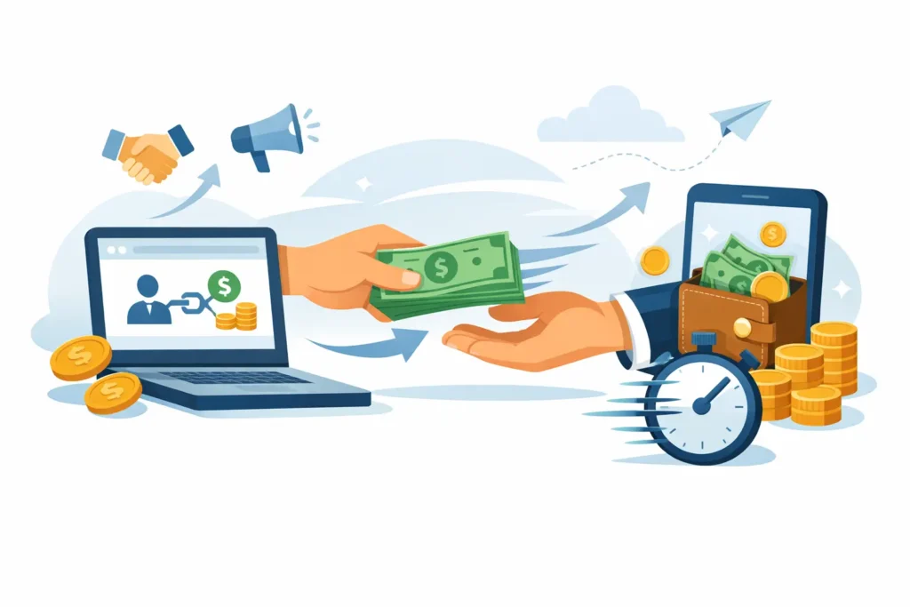 How to Receive Affiliate Commissions Fast