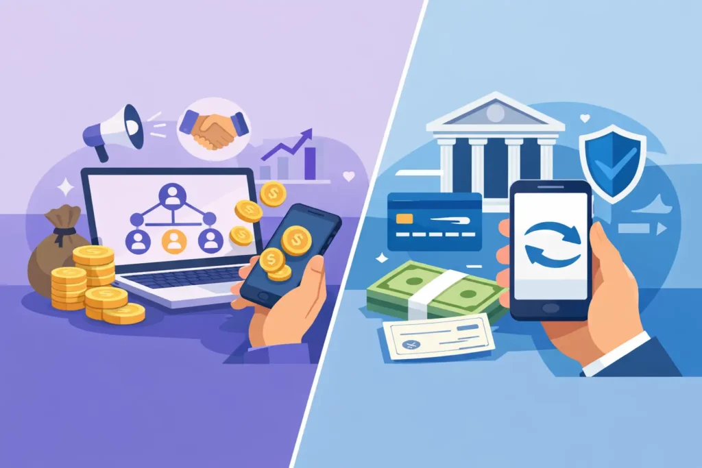 Affiliate Payouts vs Bank Transfers