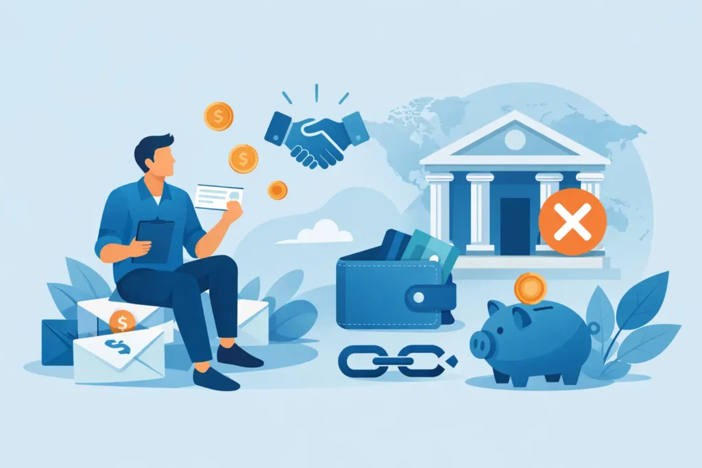 Commission Earners Without Bank Options