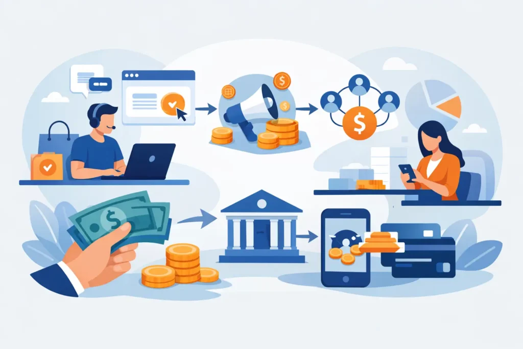 Affiliate Marketer Payout Workflow Example