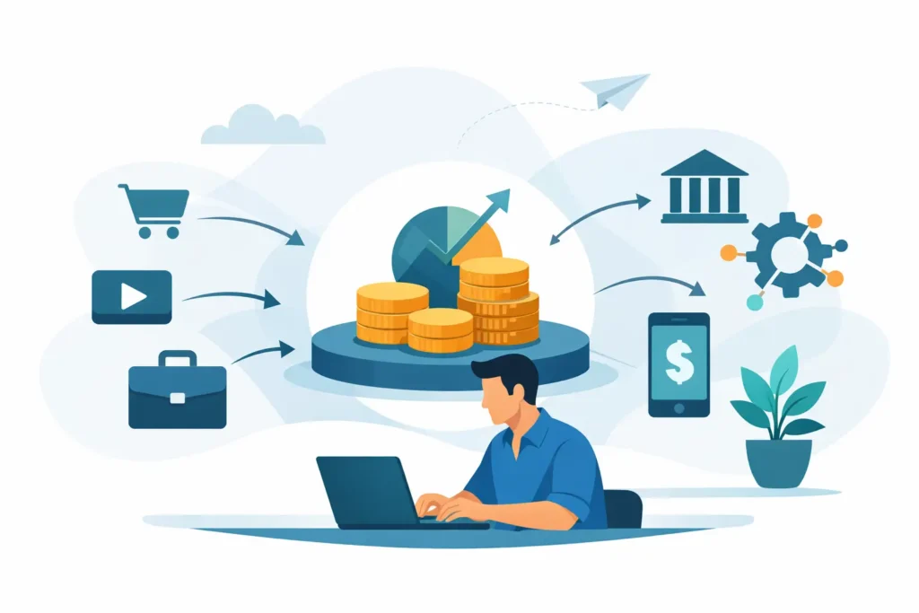 How to Consolidate Online Income Without Chaos