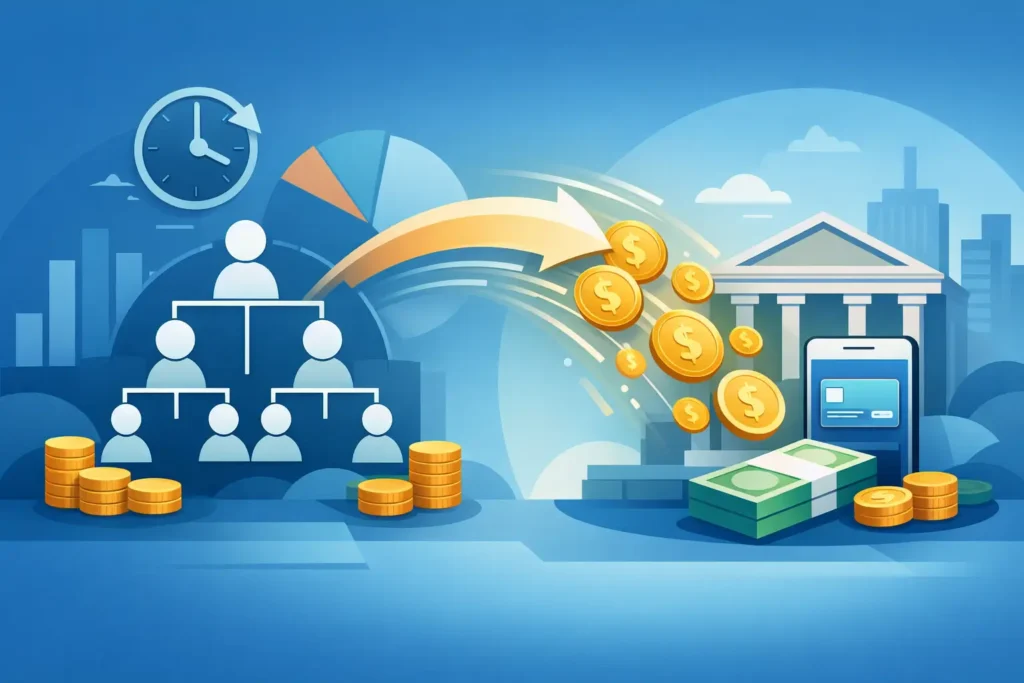 How to Transfer MLM Earnings Without the Wait