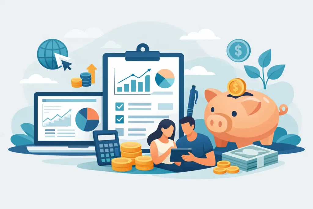 Online Earnings Budgeting for Digital Earners